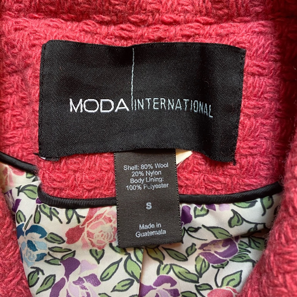 Moda internacional wool jacket - Picture 3 of 6